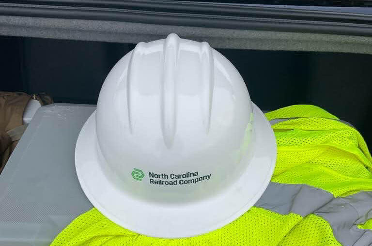 Safety image of a helmet